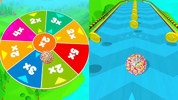 Going Balls Super Bonus Level Gameplay Walkthrough Android ios (Epic Race Level)