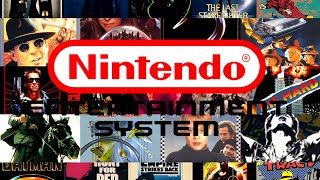 Nintendo Entertainment System (NES) Movie Tie In Games #nes #nintendo #retrogaming #movies