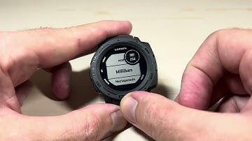 Garmin Instinct Solar | How to Change Barometer Unit Display