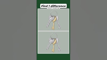 Can You Spot The Hidden Keys Difference? 🔑 #shorts