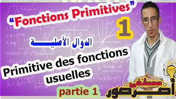 Les primitives #1 : La définition et Primitive des fonctions usuelles
