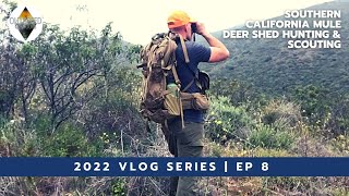 Southern California Mule Deer Shed Hunting & Scouting | 2022 Vlog Series (Ep 8)