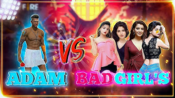 1 Adam Vs 4 Bad Girls😡 Rich Girls call me Kala Noob😤 आजा 1 vs 4 में !! 😂