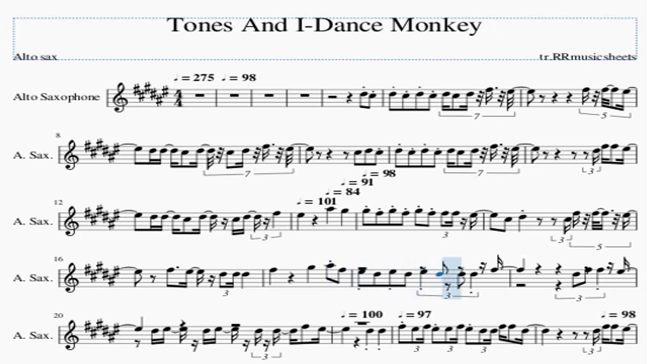 Песня tones dance. Dance Monkey Ноты для саксофона. Дэнс манки Ноты для саксофона. Dance Monkey Ноты для саксофона Альт. Dance Monkey Ноты с аккордами.