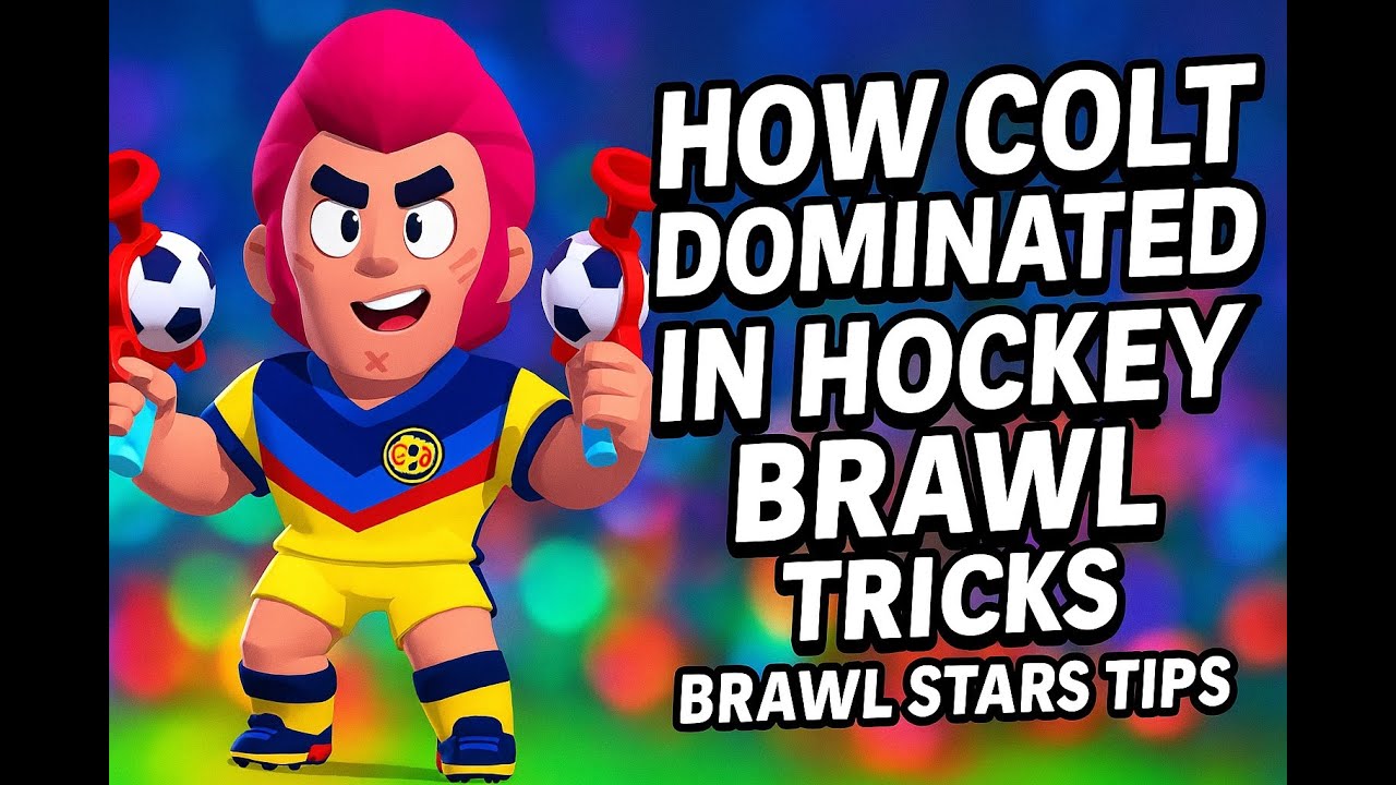 How Colt Dominated in Hockey Brawl Tricks | Brawl Stars Tips - YouTube