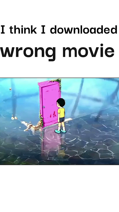 I think I downloaded wrong Suzume |anime| #suzume #animememe