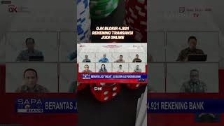 OJK blokir 4921 rekening bank terindikasi transaksi judi online