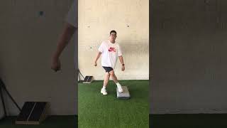 Crossover step up to single leg