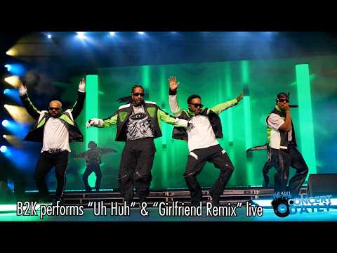 B2K performs "Uh Huh" & "Girlfriend" Remix live; Boys 4 Life Tour Baltimore