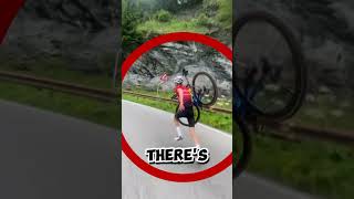 Why Is He Running With His Bike? 😦