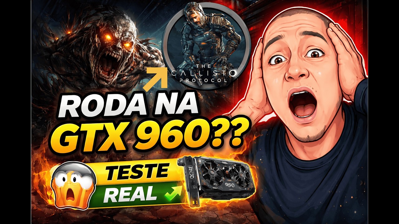 The Callisto Protoco Gtx 960 4Gb Com Ryzen 5 1600 |Pc Fraco