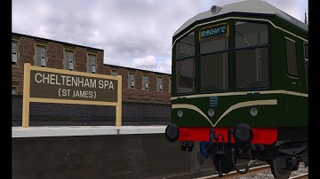 St James to Andoversford on the GWR in a Derby Lightweight (OpenBVE)