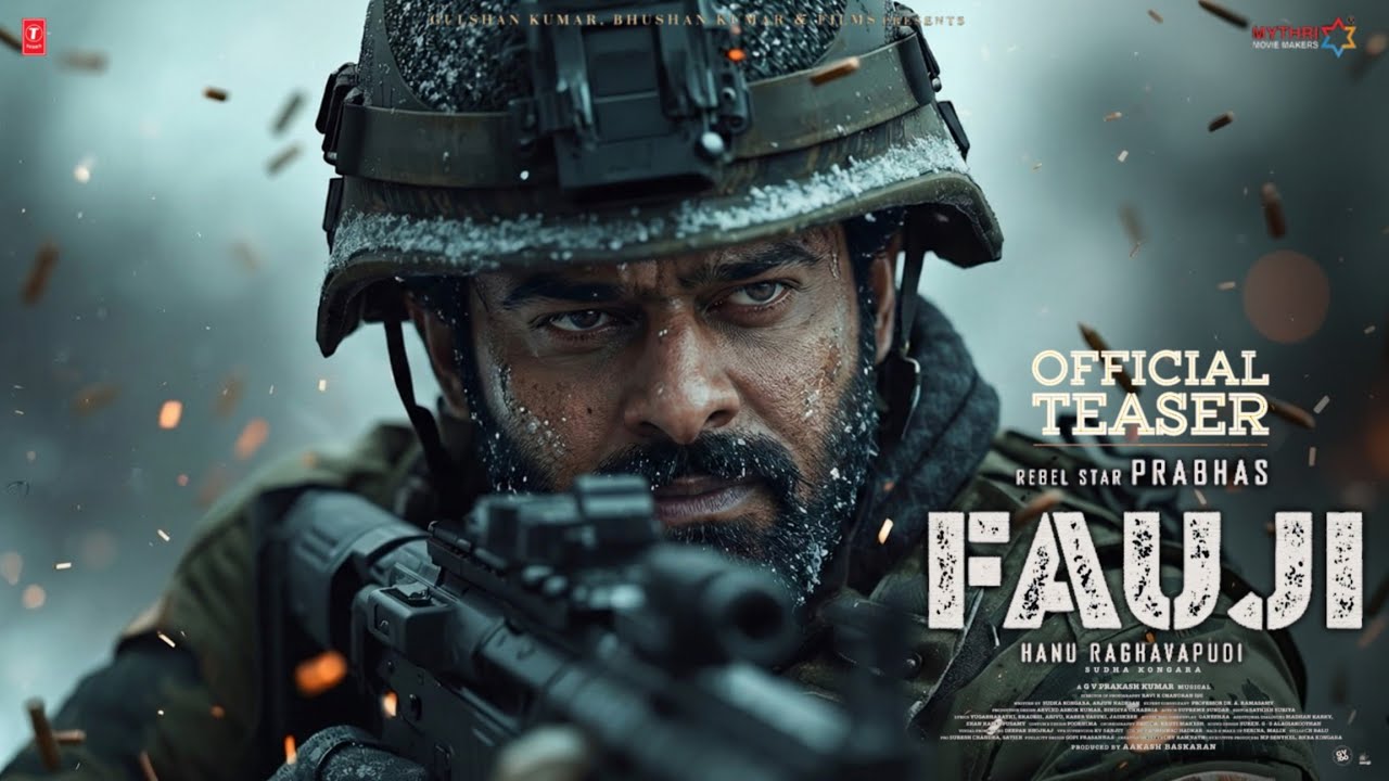 FAUJI - Official Trailer | Prabhas | Hanu Raghvapudi | In Cinemas This Independence Day