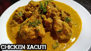 Goan Chicken Xacuti | How to make chicken xacuti at home | Goan chicken gravy | by Chef Pinto