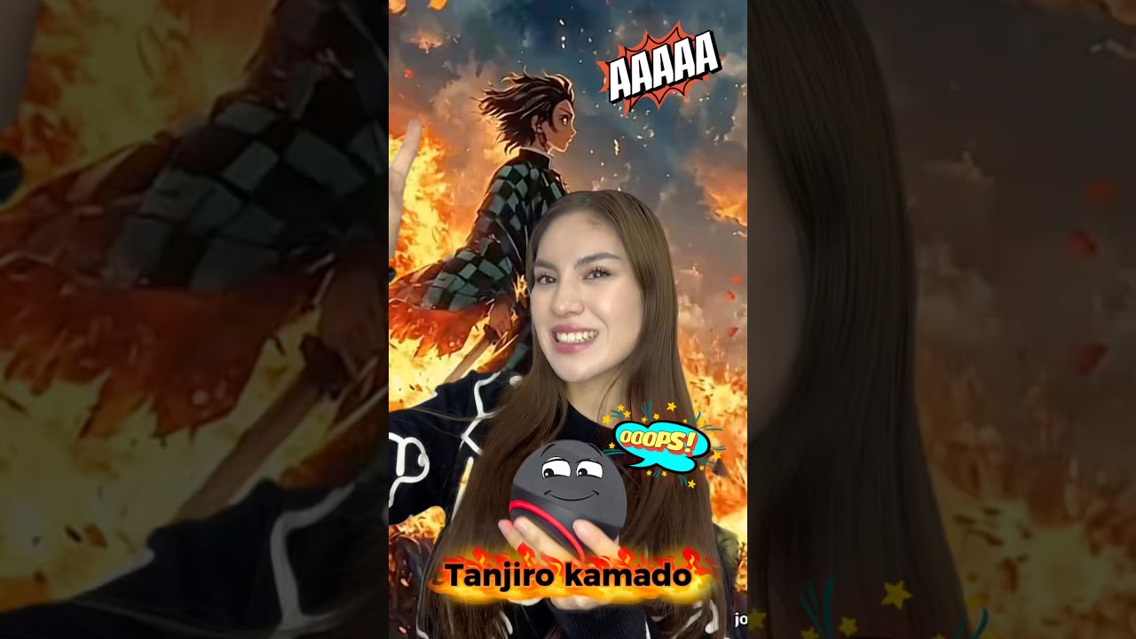 😱 ¡IMPOSIBLE ADIVINAR A TANJIRO! 🗡️🔥 #demonslayer  #carnavalconshortsblanco