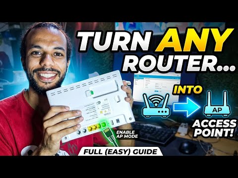 Turn any router into an acces point