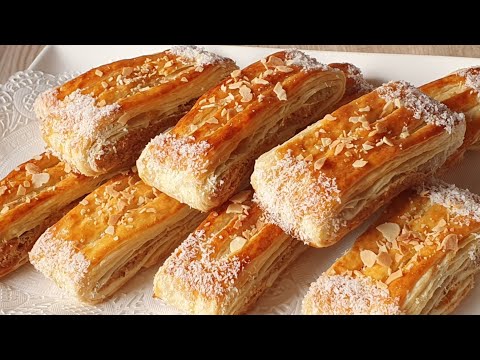 بدون اختمار وجدي اسرع واسهل فطائر مورقين ومقرمشين بطريقة سريعة وحشوة لذيذة متشبعوش منهم كيحمقو