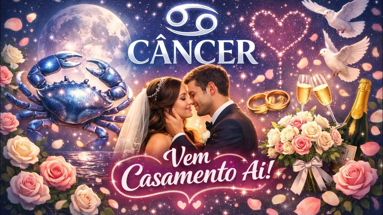 CÂNCER: ELE(A) VAI TE PROPOR EM CASAMENTO ❤️