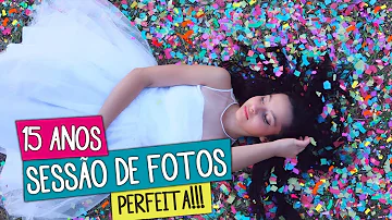 Como fazer pose para fotos de 15 anos?