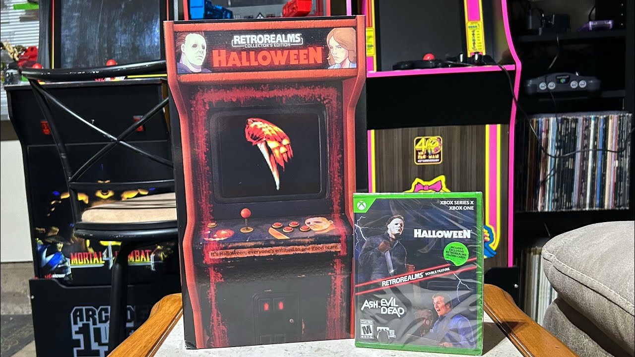 Unboxing Halloween and Ash vs. Evil Dead games (collectors edition)
