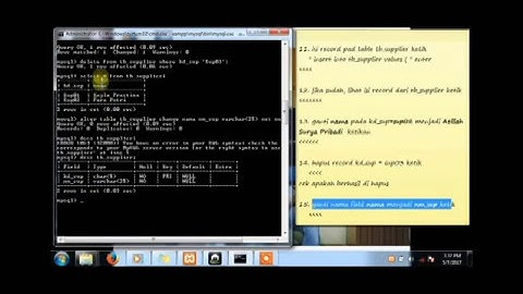 praktikum basis data