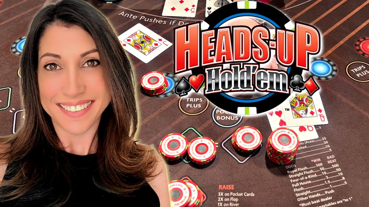 I CAN NOT believe this just happened! 😮 Heads Up Hold Em Poker in Las Vegas 