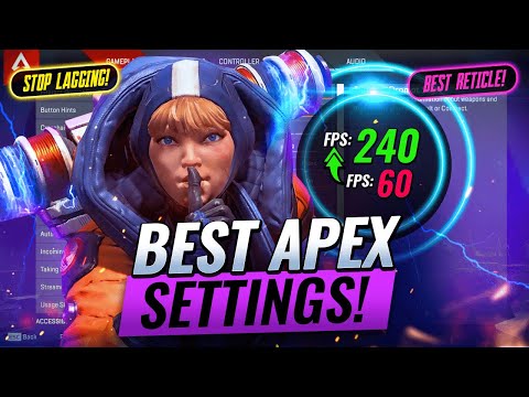 BEST APEX LEGENDS SETTINGS! SEASON 11 (Apex Legends FPS BOOST & Visibility Settings You MUST Change)