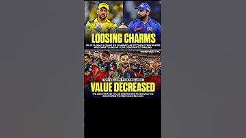 IPL is DYING? $12B Crash! 💔 MI & CSK Fails #ipl #csk #rcb #mumbaiindians #india #shots