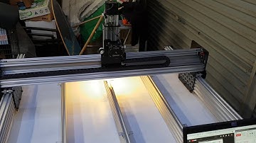 OpenBuilds WorkBee 1510 - First Homing Operation