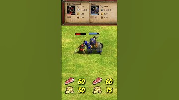 Elite Samurai vs Savar (AoE2) #Shorts