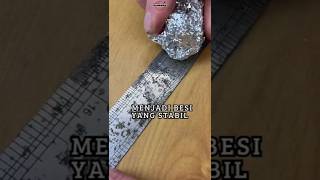 Menghilangkan Karat Dengan Alumunium Foil #shorts