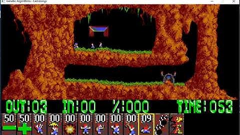 Lemmings Genetic Algorithm 1