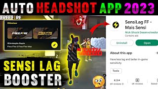 How To Use Sensi Lag FF 2023 Auto Headshot App Free Fire Max screenshot 2