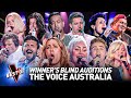 Blind auditions of every winner of the voice australia   updated 2023