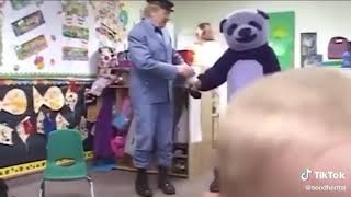 Kids Watch The Purple Panda Show And Gets Terrified