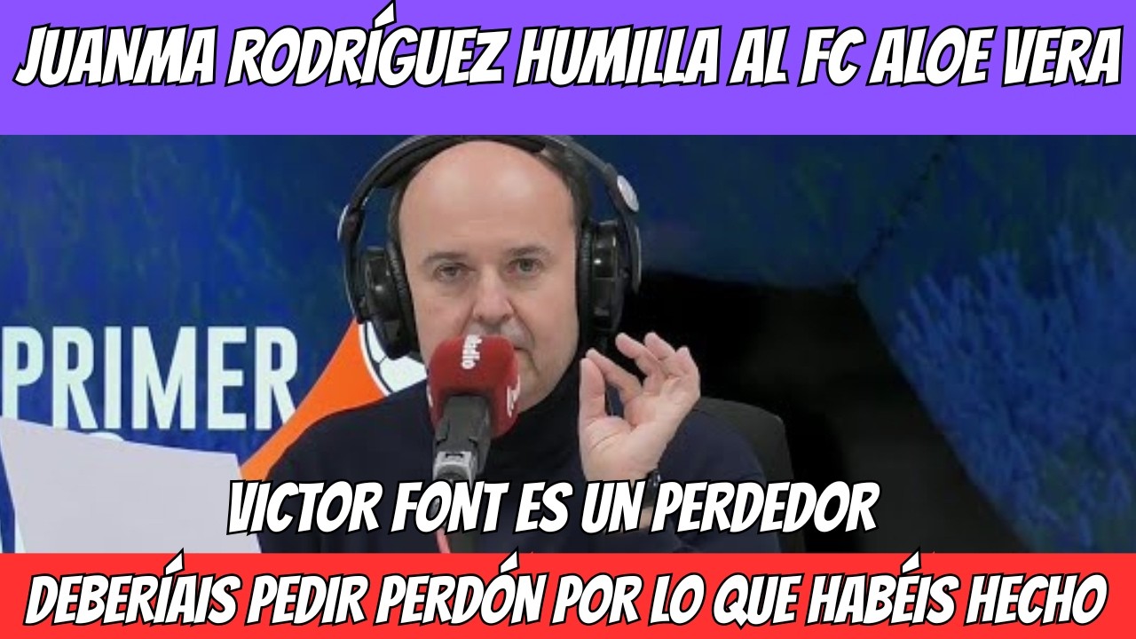 JUANMA RODRÍGUEZ REVIENTA A LOS CULÉS POR EL CASO NEGREIRA