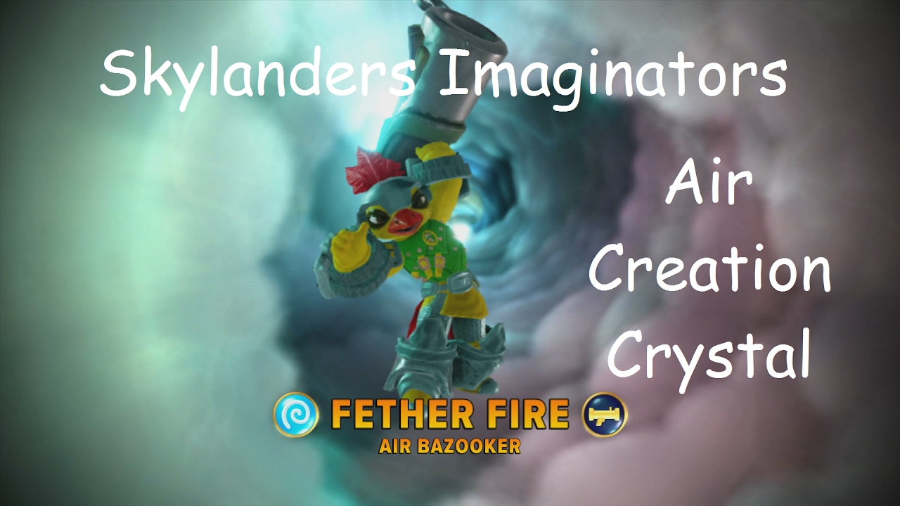 Creating 'Feather Fire' | Skylanders Imaginators | Air Creation Crystal