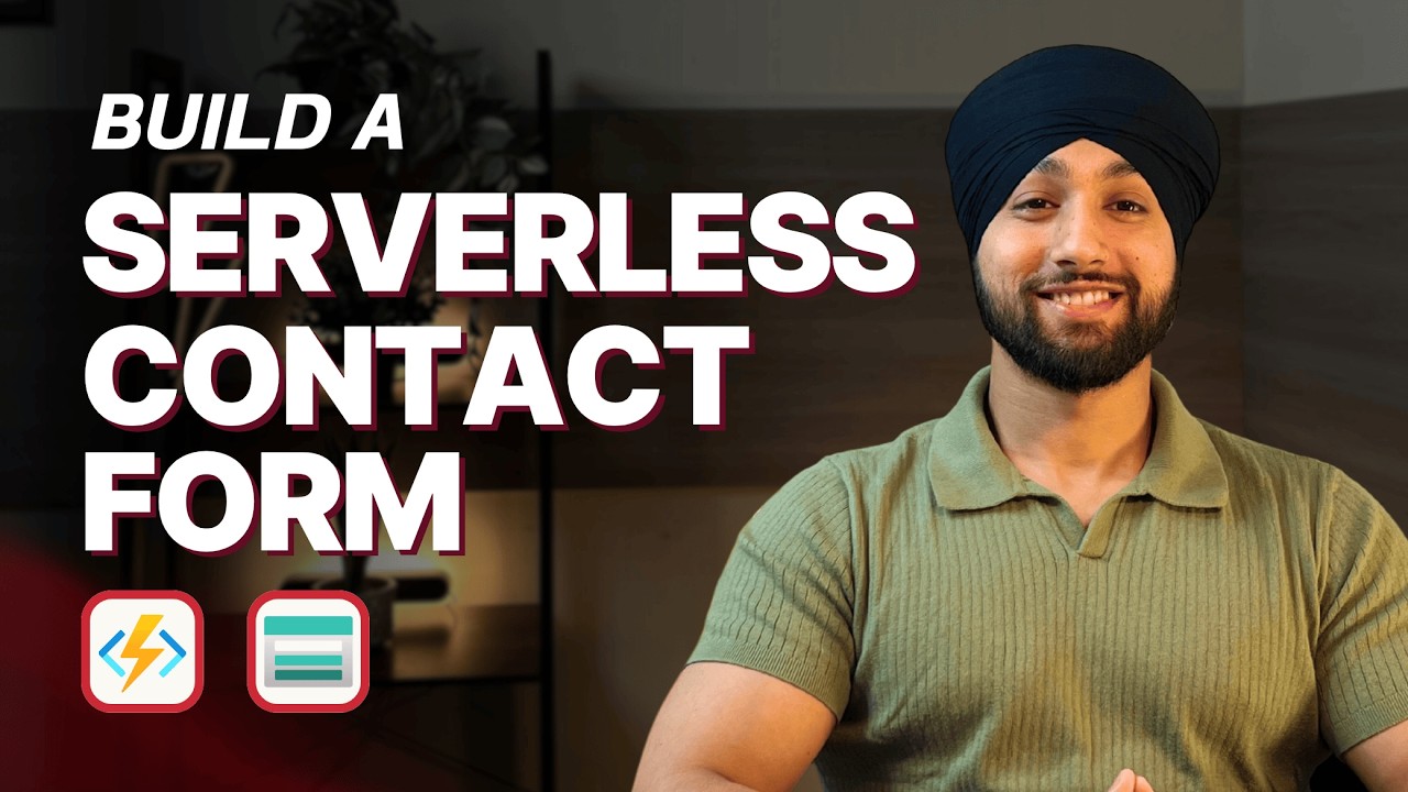 Build a Serverless Contact Form with Azure Functions & Storage (Zero ...