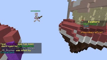 Minecraft CubeCraft Server - Hacker Video (please reports)