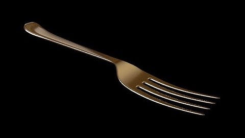 Blender #1: Modeling a fork