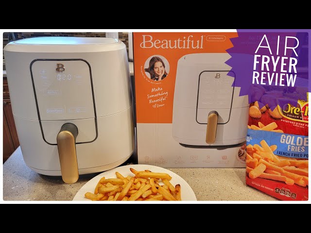 Beautiful 6 Quart Touchscreen Air Fryer White Icing by Drew Barrymore  Review 