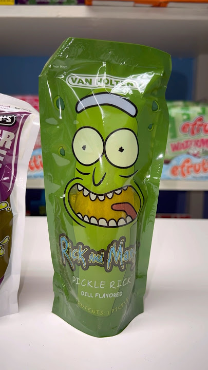 NEW Rick and Morty Pickle! 😆😱 #pickle #rickandmorty #picklerick