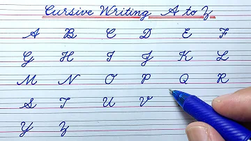 Cursive writing a to z | Cursive abcd | Cursive handwriting practice | Cursive capital letters abcd