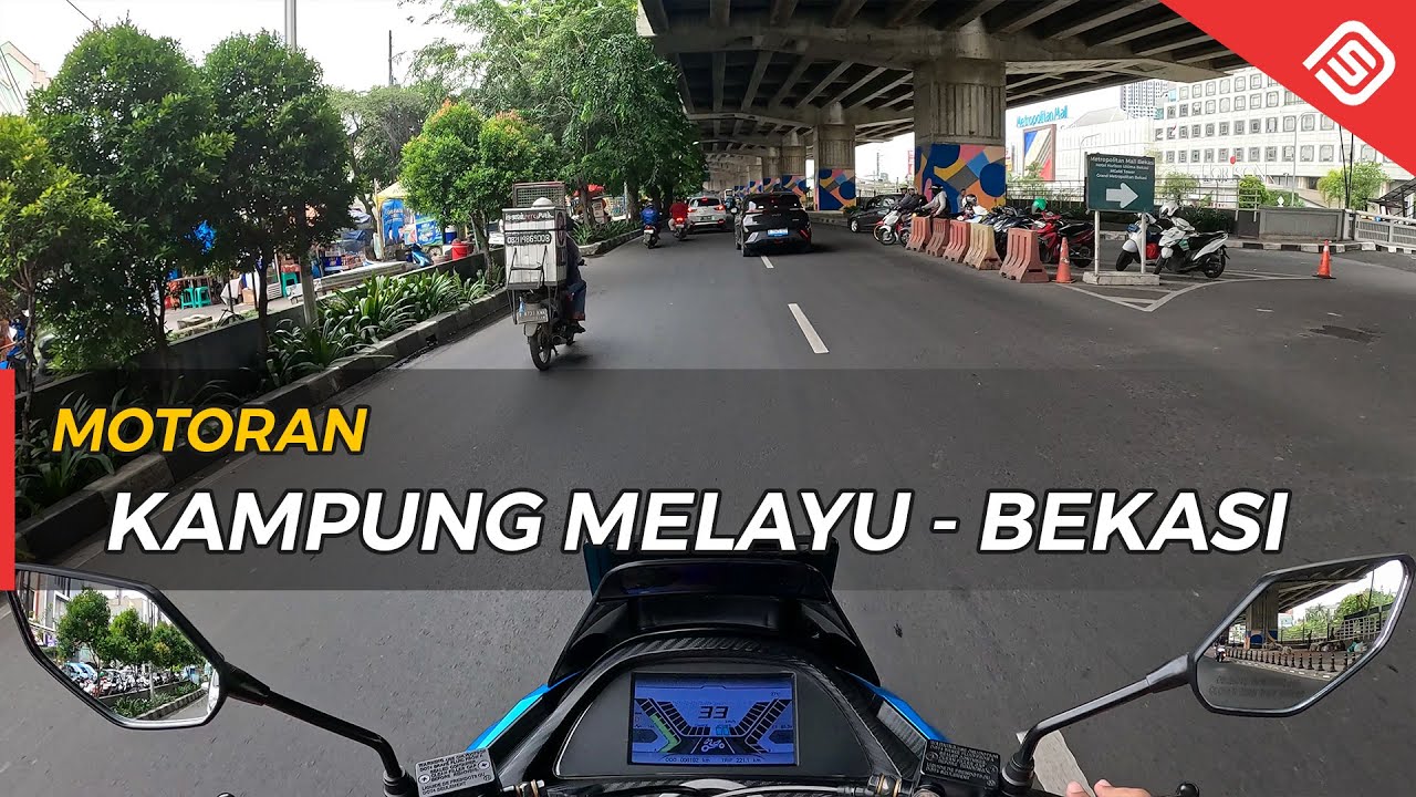 Motoran Singkat Dari Kampung Melayu Ke Bekasi