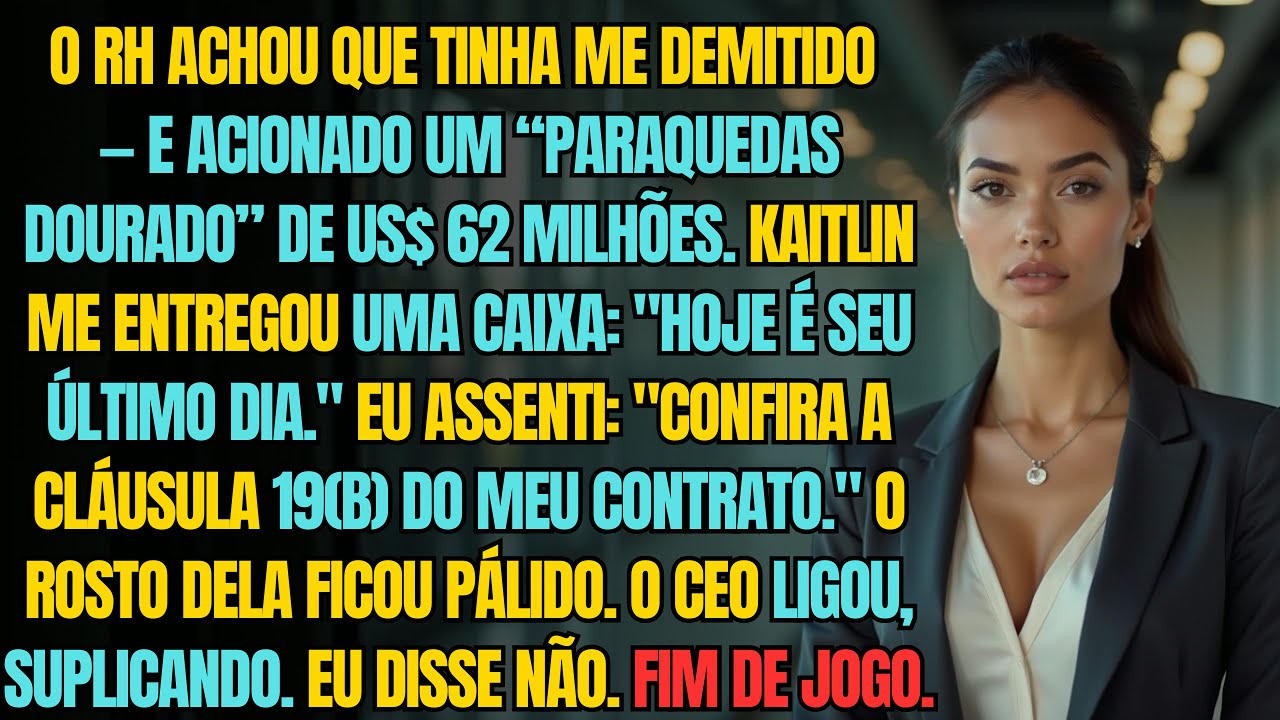Acharam Que Tinham Me Demitido — Até A Cláusula 19(b) Custar À Empresa US$ 62 Milhões