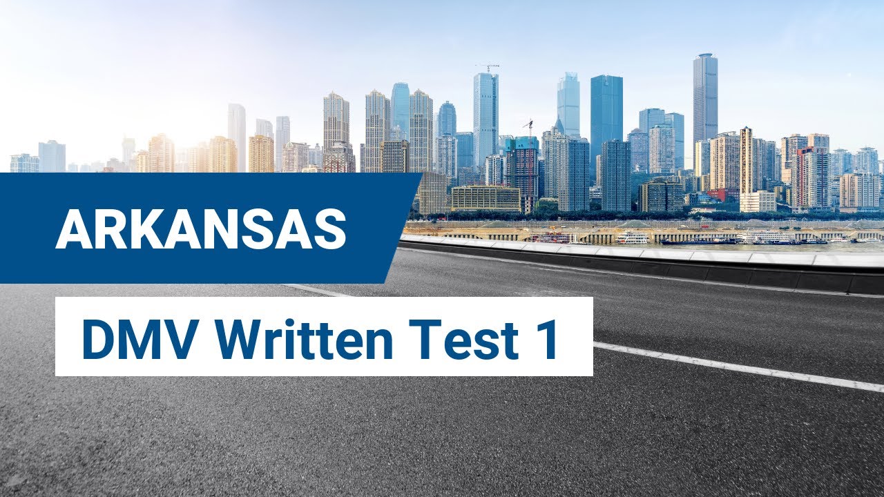 2024 Arkansas DMV Written Test #1