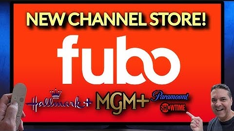 WOW! Fubo Channel Store-NO Live TV Plan Required! 