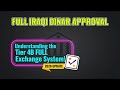 Full Iraqi Dinar Approval: Understanding the Tier 4B Exchange System! 🏦 💰 RV News 2026