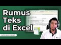 Cara Menggunakan Rumus Teks di Excel: LEFT, RIGHT, MID, LEN, TRIM | #rumusexcel