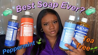 DR BRONNER CASTILE SOAP | What&#39;s the hype? | Is it worth it? | TEE BEE